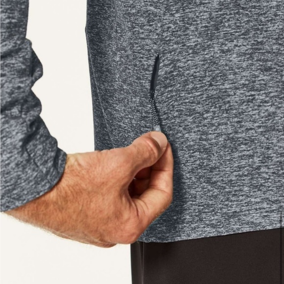 Lululemon Surge Warm Gray Long Sleeve DH. - Picture 4 of 16